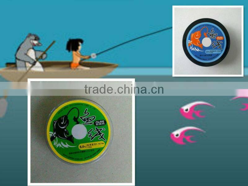 1.5# 50m nylon fishing line