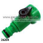 Small Plastic One Way Garden Hose Shut-Off Valve