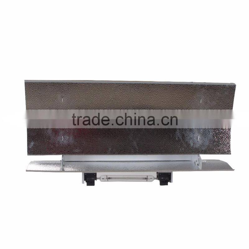 Hydroponics grow light glass tube lamp cover/ parabolic reflector/ hydroponics adjust a wing reflector