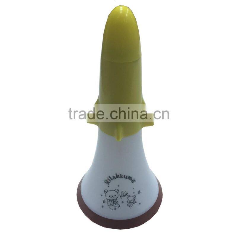 3 in 1 Multifunction Rocket Shape LED Table Desk Torch Light