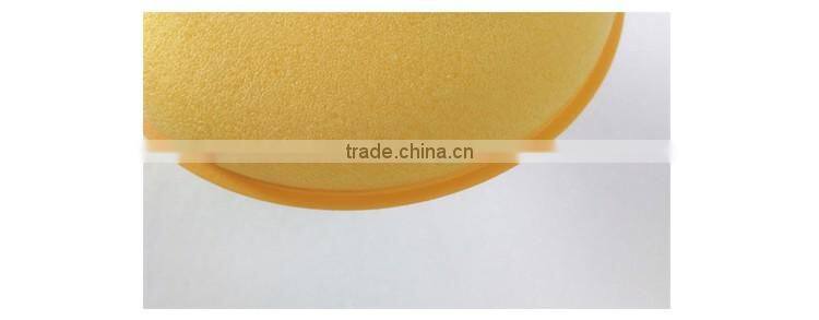 Promotional cheap car wax sponge , customized logo car wax applicator sponge