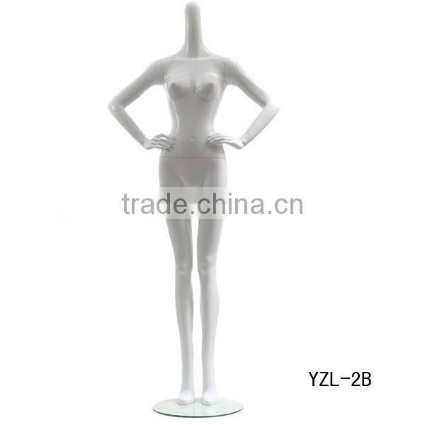 Fashion window display headless female Long neck mannequin