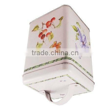 square metal tins for laundry powder