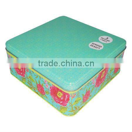 wholesale matt biscuit tin box manufacturer