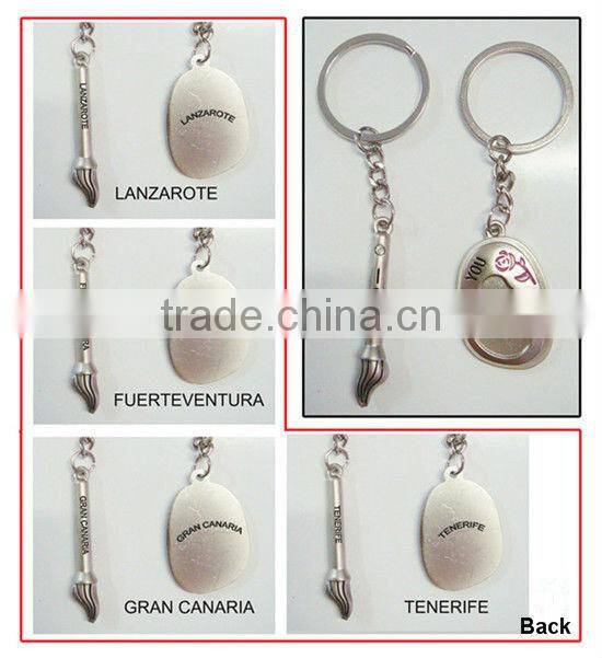 Metal gift key chain promotion
