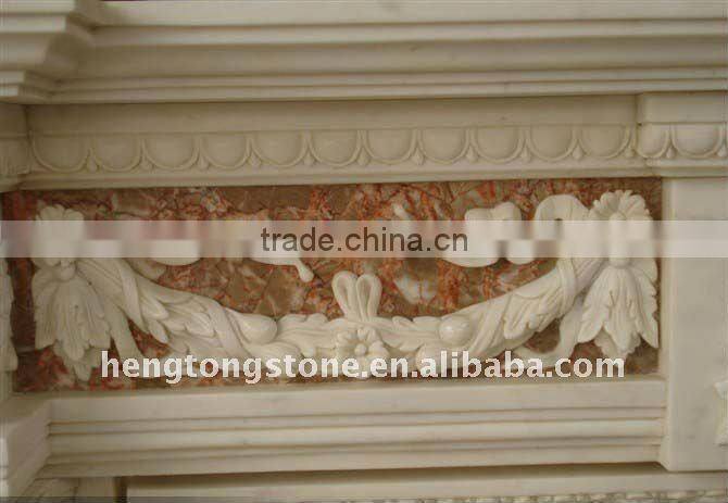 Modern Marble Fireplace Mantel Design