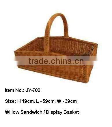 Buy wicker basket for firewood from Supplier