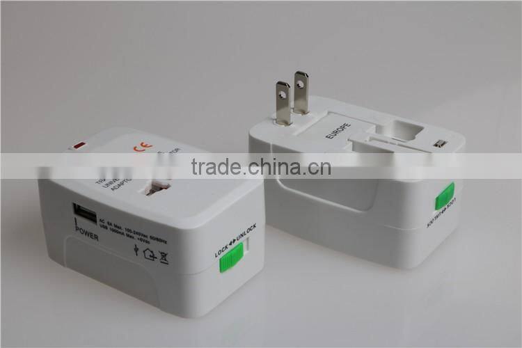 Wontravel Custom Made Promotional Gift With Company Logo High Quality Eco-friendly Universal Travel Charger with single USB