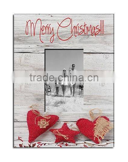 Cheap MDF Wooden Photo Frame for Christmas