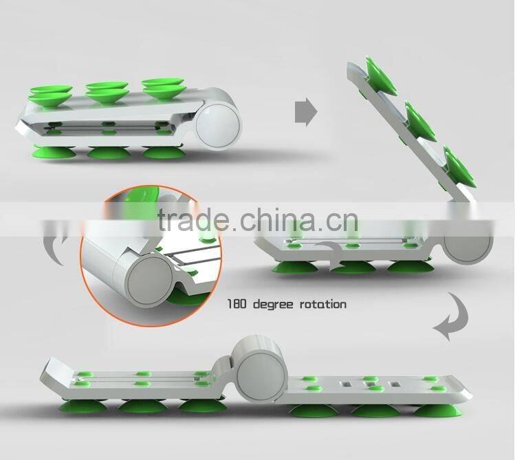 QWZ1148 Phone Holder Double Side Sucker Mobile Display Stand