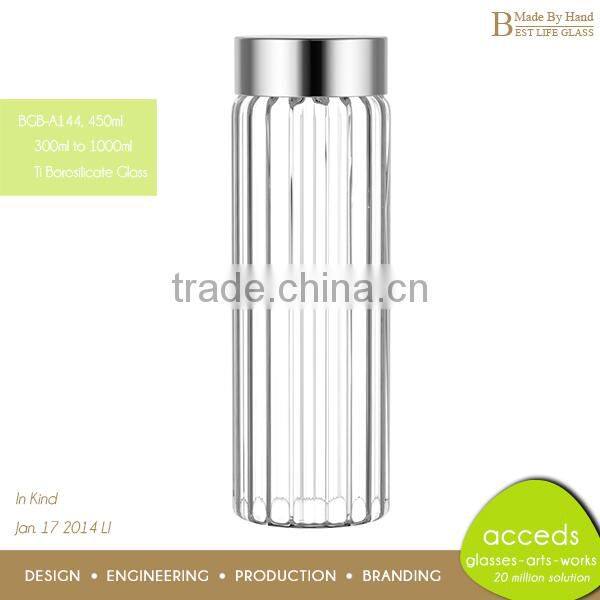 Borosilicate Clear Glass Carafe