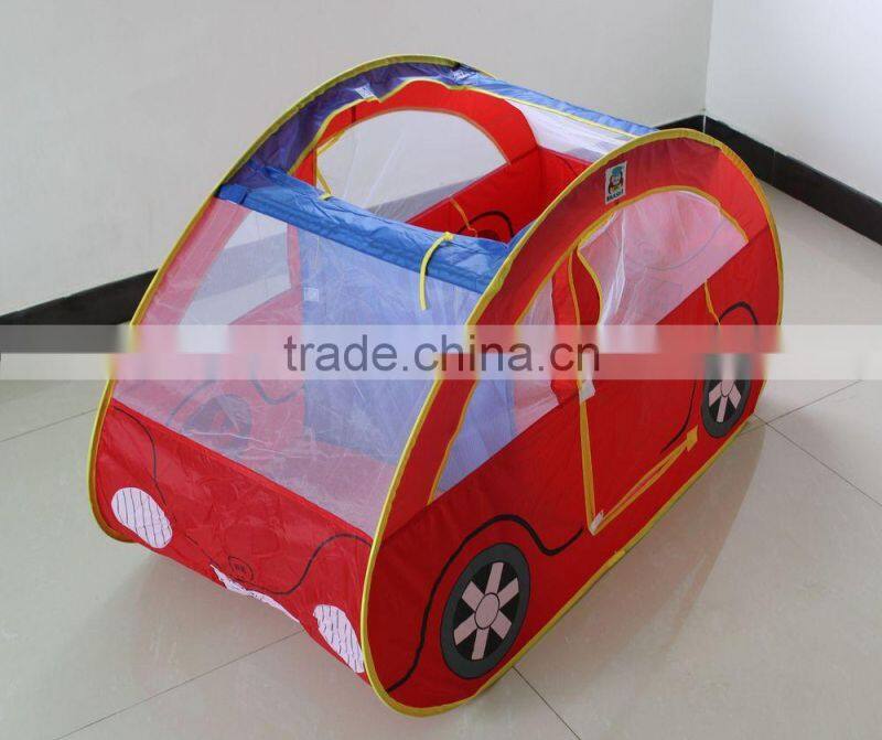 High Quality Cute Pink Play Tent Girls Car Play Tent