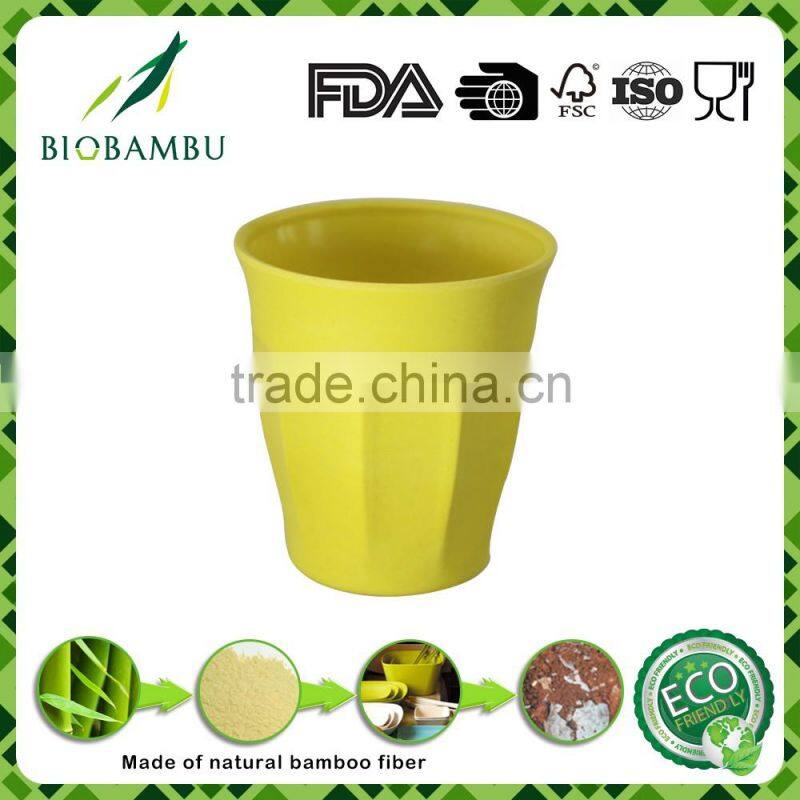 Colorful Inexpensive Low price bamboo fiber water cup