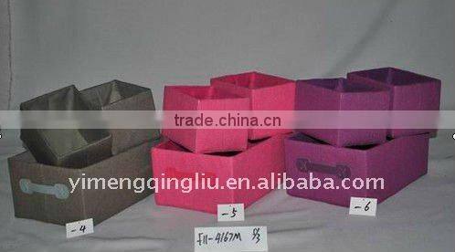 antique woven paper box