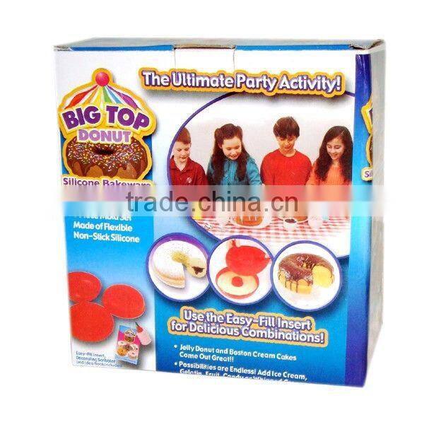 4pcs useful customized design non-stick silicone adjustable microwave shallow baking pan