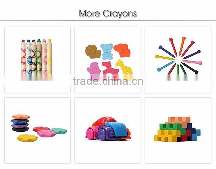 Wholesale School Stationery 6 PK Garden Monster Oil Crayon