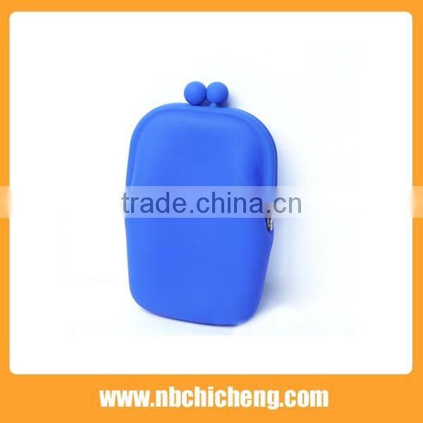 candy color silicone cosmetic bag, lady style silicon bag, silicone makeup bag