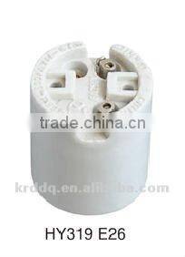 glazed porcelain E26 lamp holder CE approved