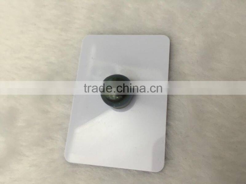 Wholesale 11-12mm AAA Black Undrilled Loose tahitian pearl