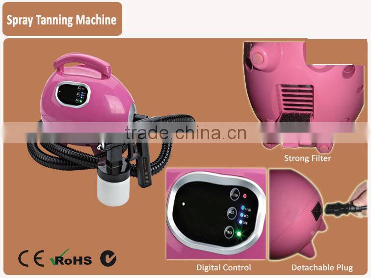 Home Small Tanning Bed Mini HVLP Spraying Tan Gun Professional Airbrush Portable Spray Tanning Machine