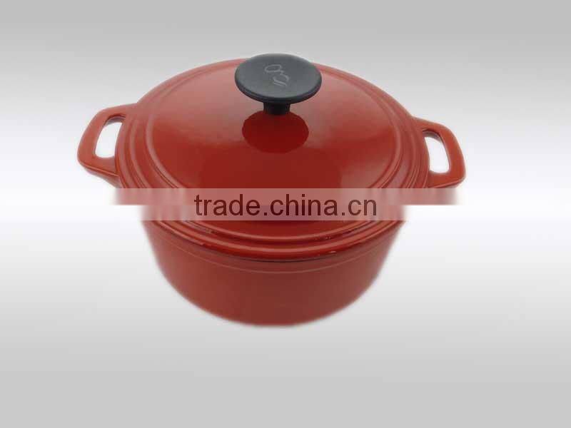 Import cookware casserole enamel coating cast iron dutch oven