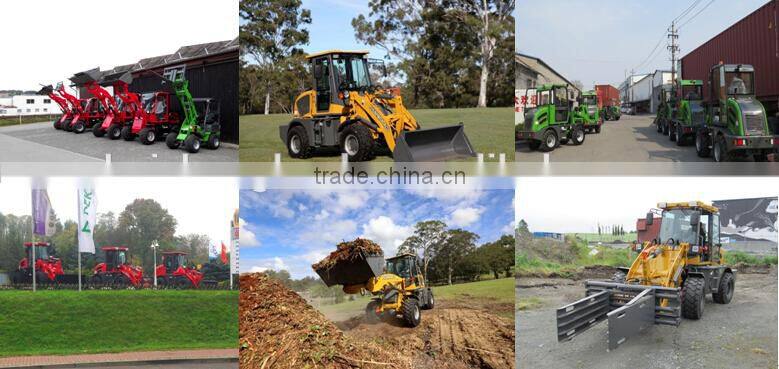 1ton wheel loader ZL10 HZM brand front end loader for sale