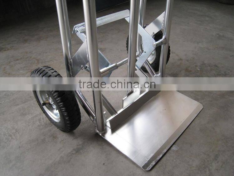 light aluminium hand trolley for industrial hand cart truck