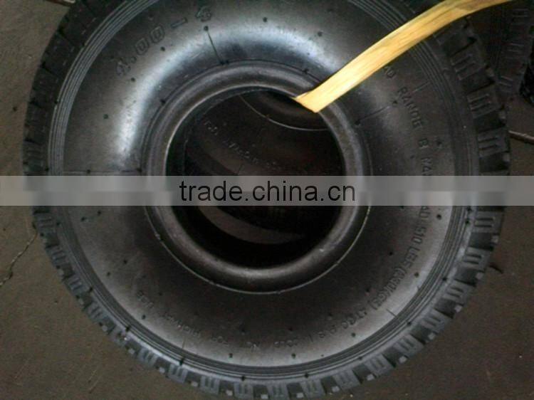 2.50-4 PU foam wheel+spoke for hand trolley hand truck