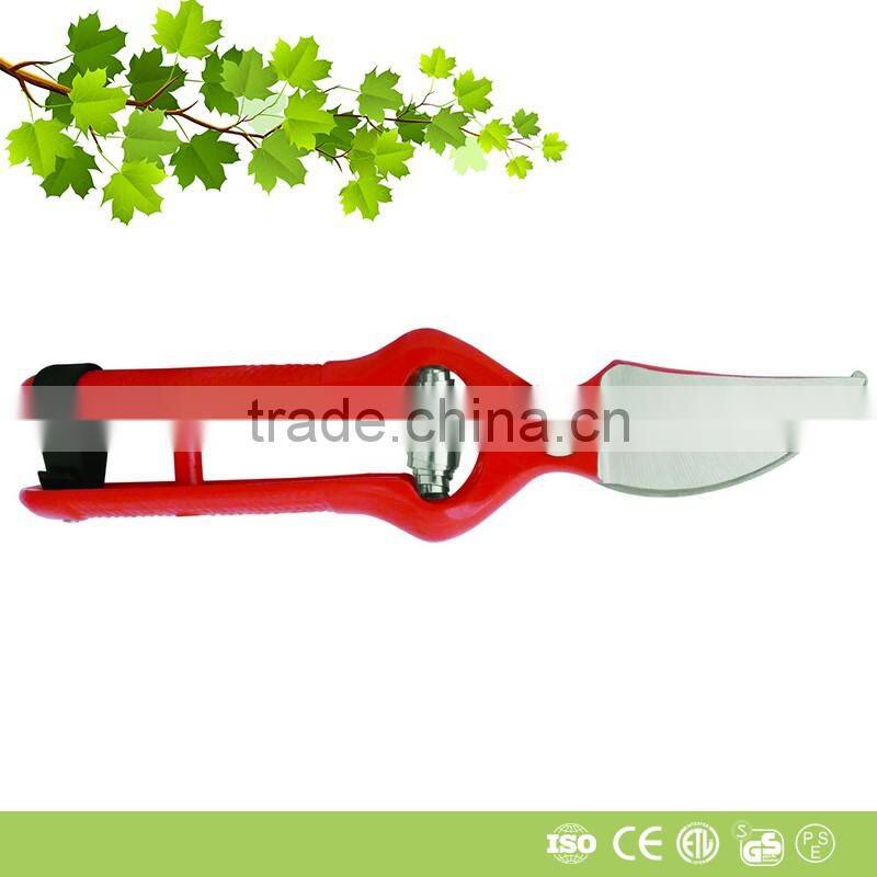 Teeth Making on the blade and Curved balde design garden tool scissor