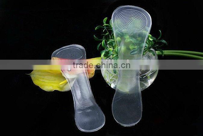 Feet Massage Gel Insoles with Arch Support /comfortable gel insole/massage gel insoles for lady