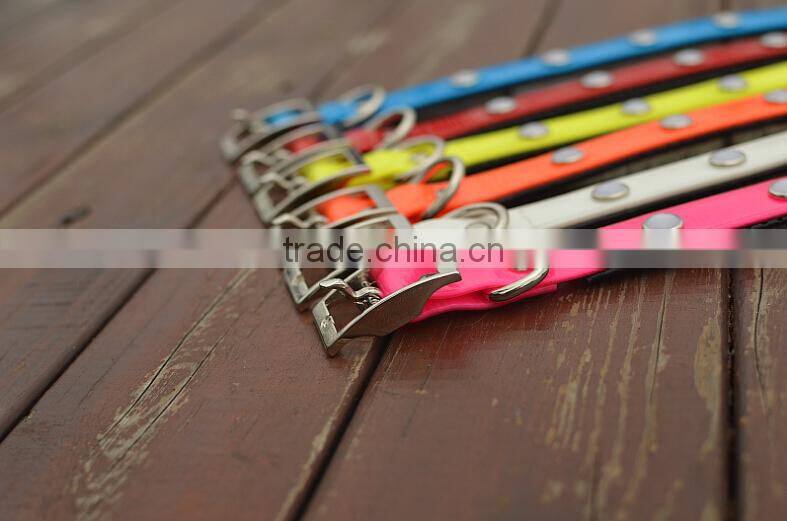 Fashion Pet TPU flash collar led dog collar