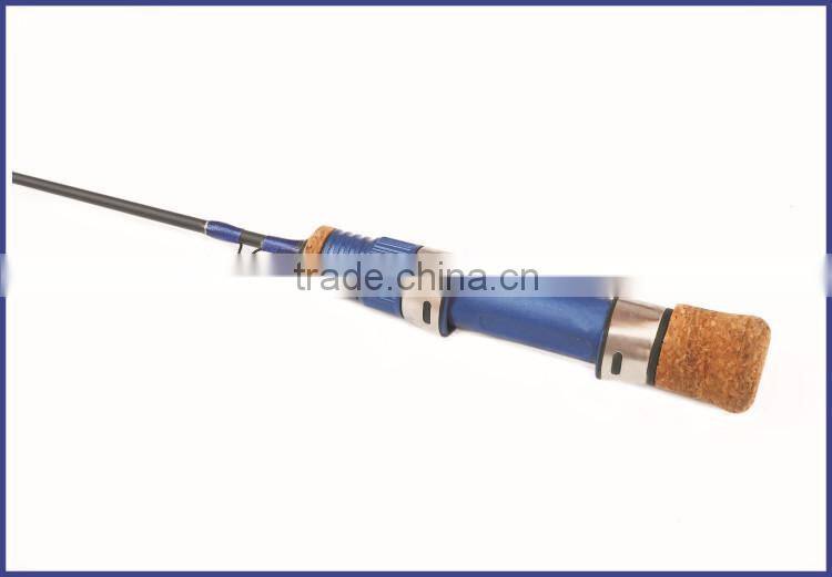 70cm Ocean Blue Ice Fishing Rod with Carbon Fiber Blank