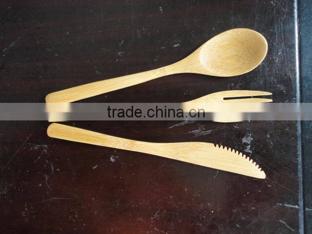 2016 wholesale bamboo cutlery