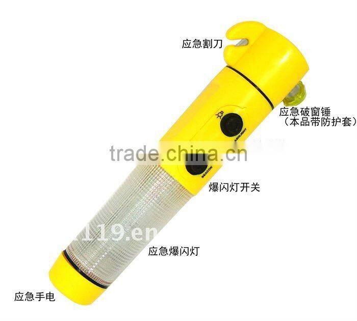 multifunction emergency safety hammer for car