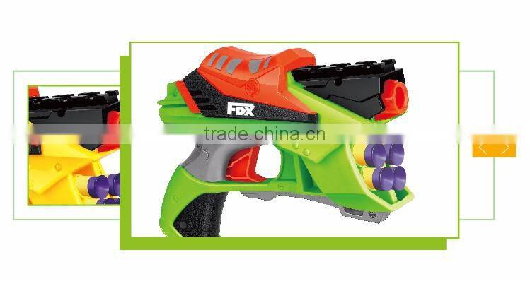 Best selling good quailty double soft EVA toys electric water bullet gun