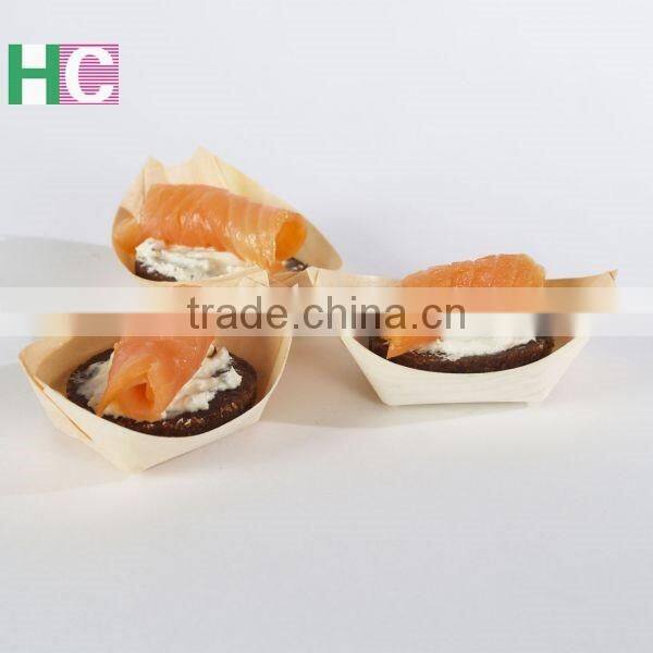 poplar sushi boat tray