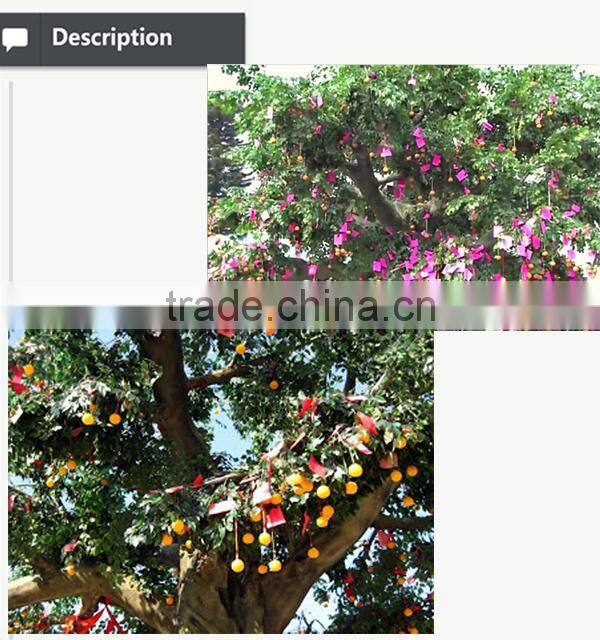 Decorative artificial banyan tree for sound wishing tree
