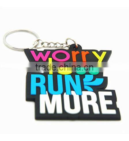 factory profession custom pvc keychain