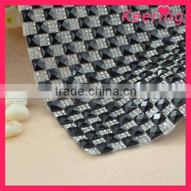 2013 glass clear rhinestone sheet WRT-006