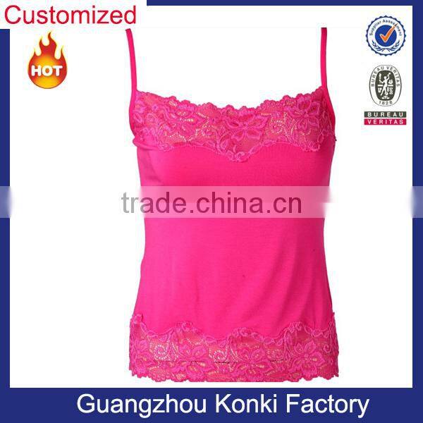 Customized Ladies Flowy Racerback Tank Top