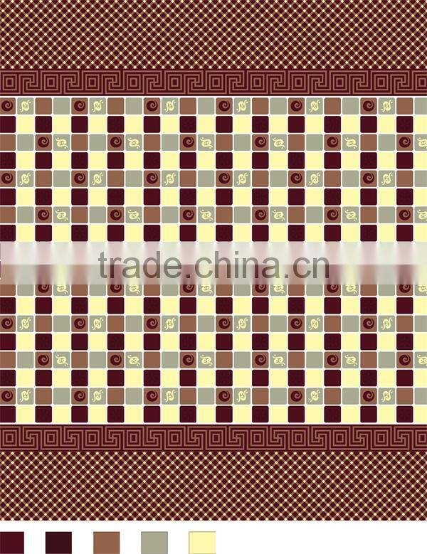 polyester screen printed jacquard super soft piping blanket flannel blanket