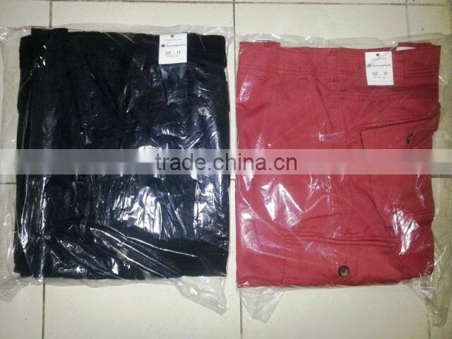 MENS CARGO SHORTS (Garment Stock lots / Apparel Stock / stocklots / Garment Apparel from Sri Lanka / Bangladesh)