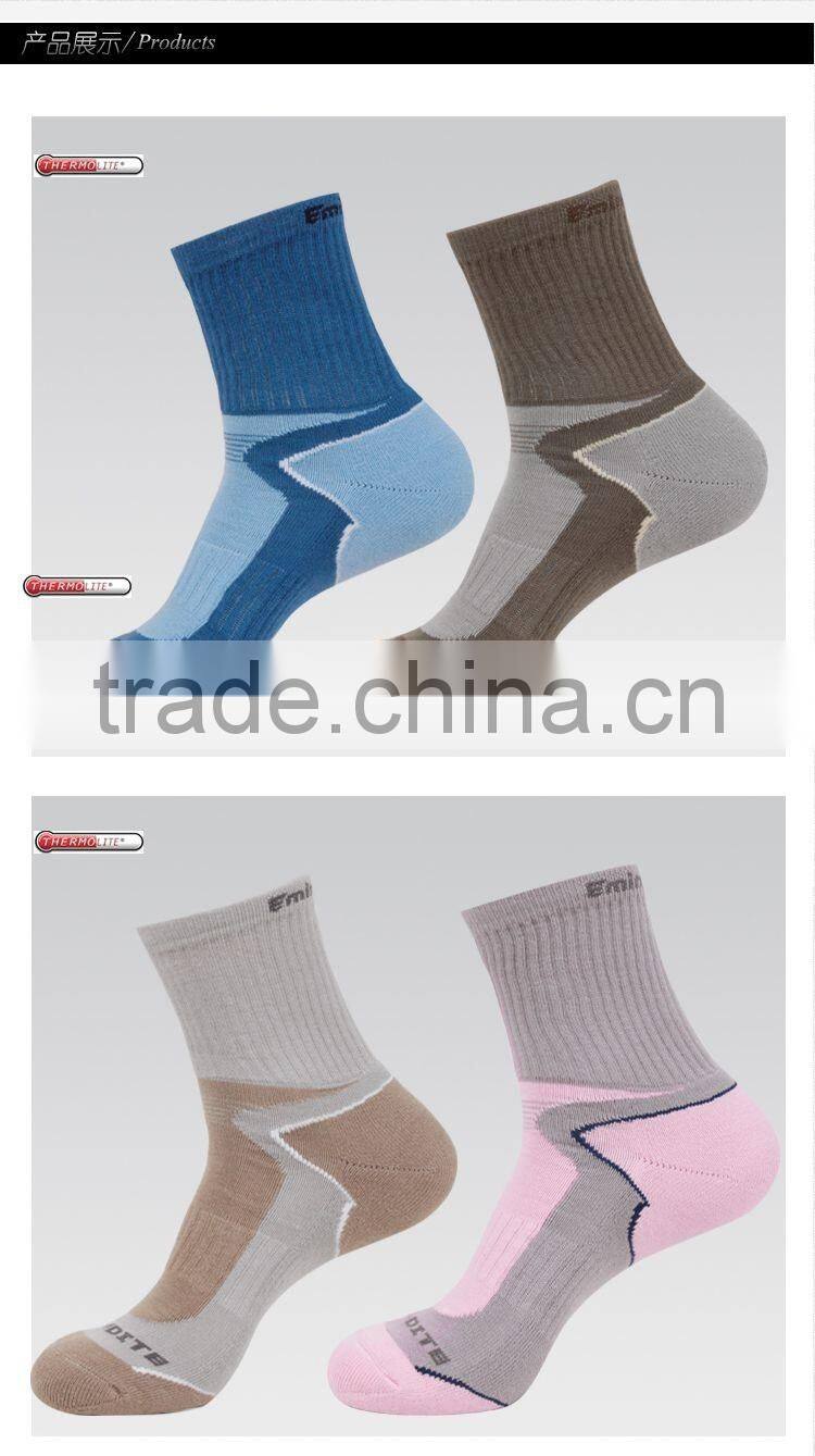 Thermolite hiking moisture management functional sport socks