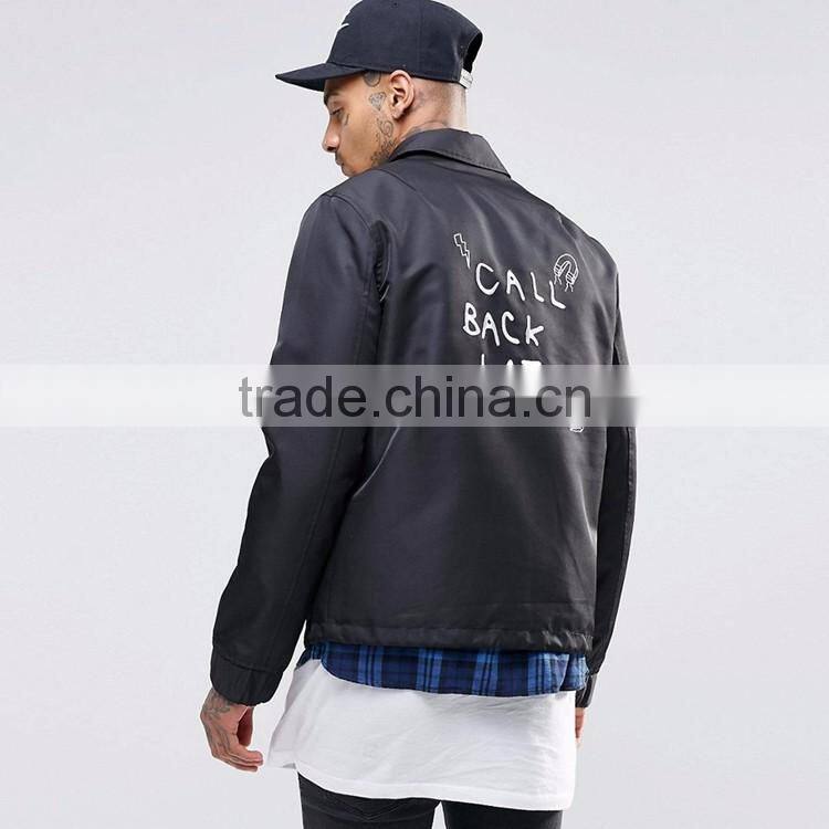 Superior Quality OEM service fabric for varsity men winter jacket coat