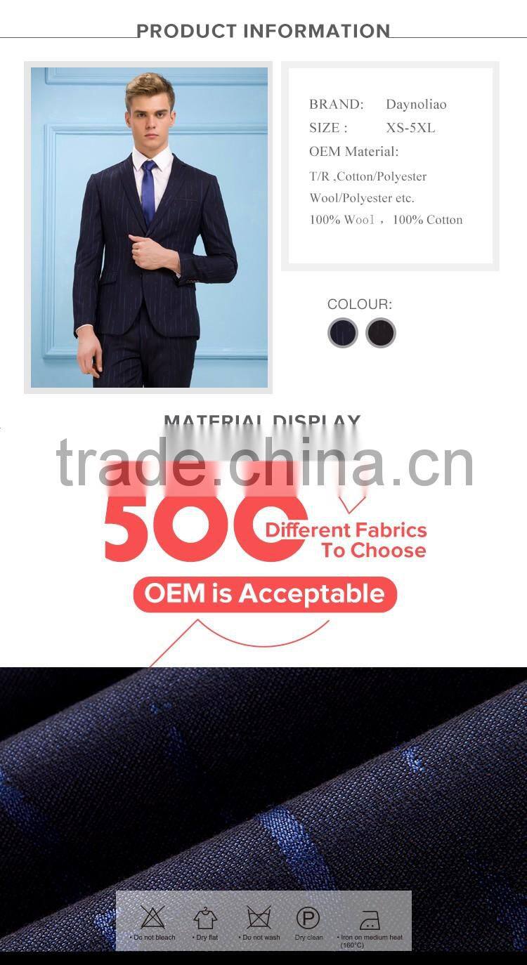 Daynoliao Designer 3 piece men tuxedo suits slim fit wholesale suits for men