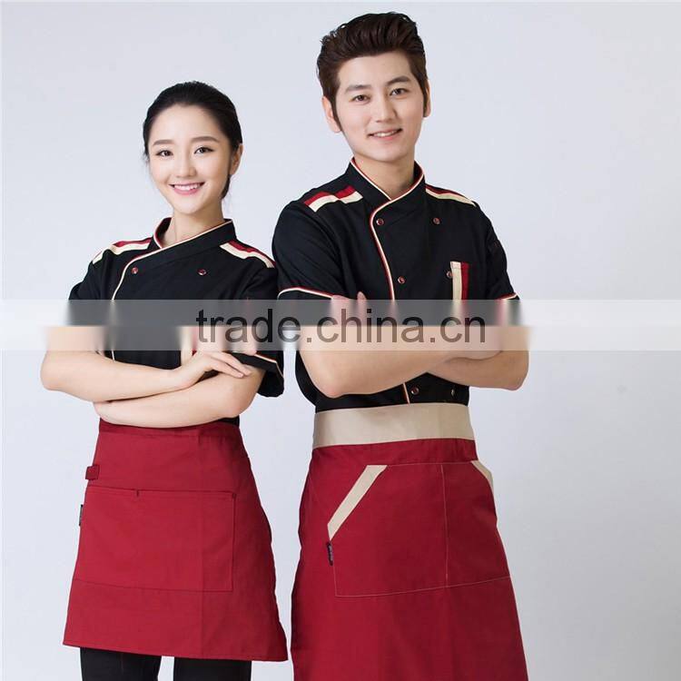 Chinese Restaurant Uniform Design Western Bar Waiter Hostess Uniform