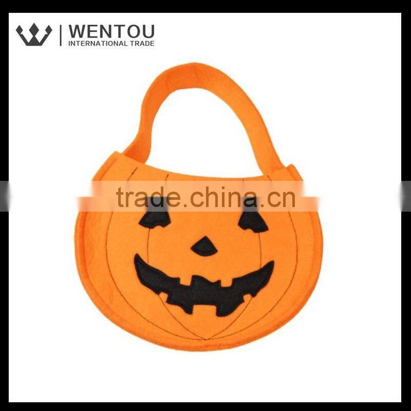 Wholesale Trick or treat candy Halloween Pumpkin bag