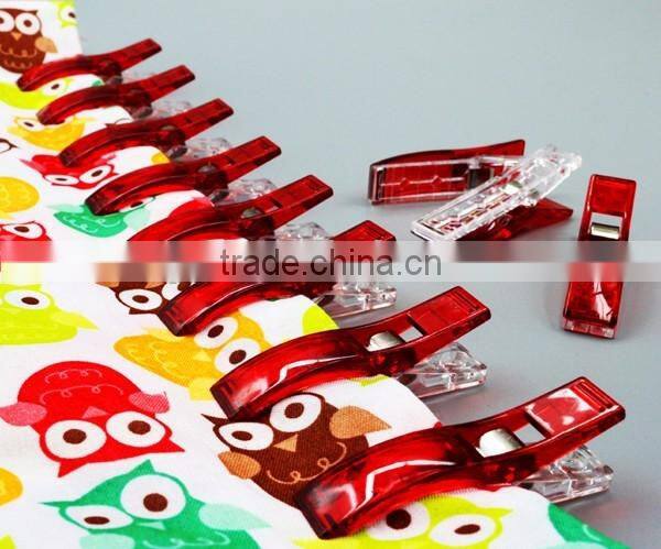 20 PCS jumbo wonder clips packed by cotton bag