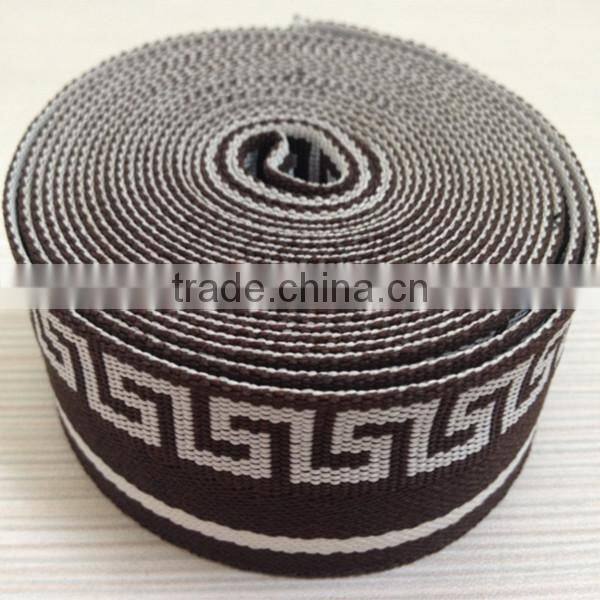 100% polyester jacquard tape with customized brand name