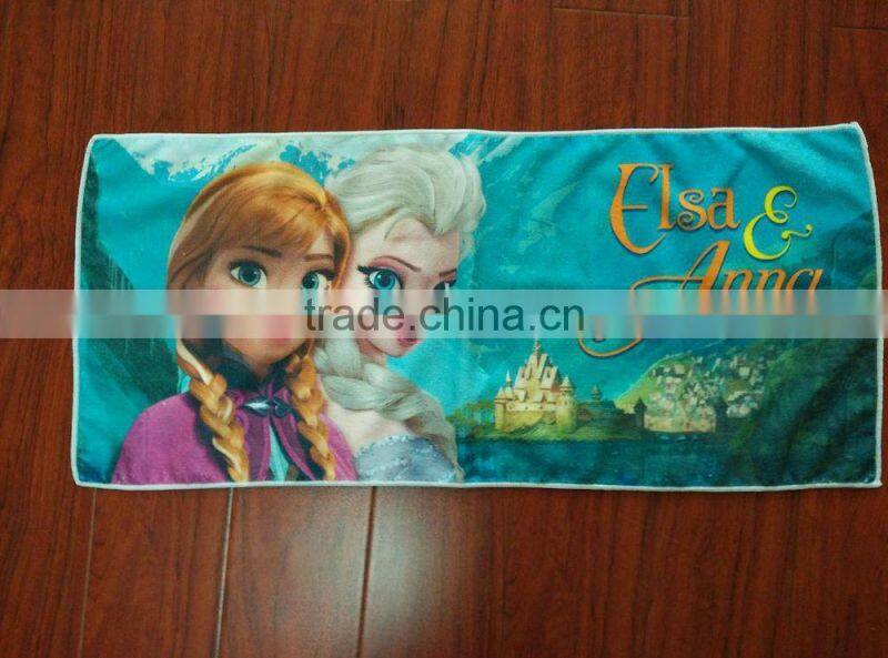 popular design microfiber hand towel face towel